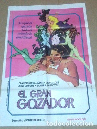 Kino: el gran gozador afiche de cine claudio cavalcanti 560