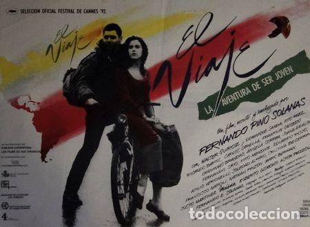 Kino: afiche original cine el viaje solanas 1992 afi chico