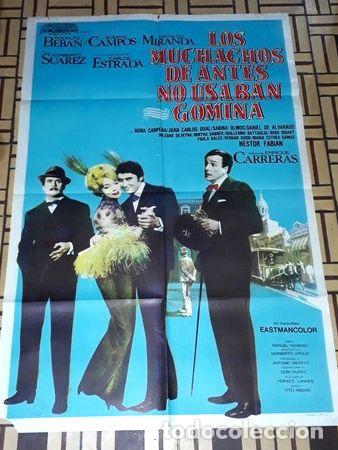 Kino: los muchachos de antes no usaban gomina afiche rbeban 94