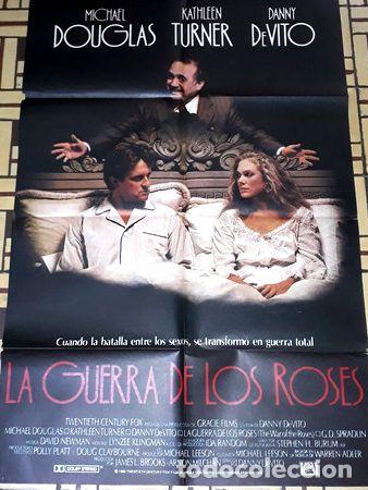 Kino: la guerra de los roses afiche ddevito mdouglas kturnerf36