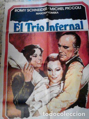 Kino: romy schneider afiche el trio infernal 1974