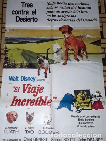 Kino: el viaje increible afiche walt disney emile genest 199