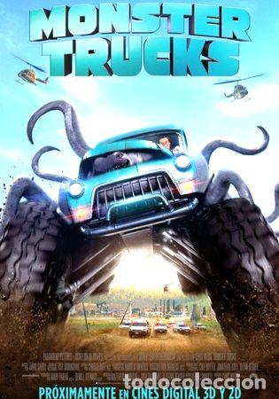Kino: poster original cine monster trucks