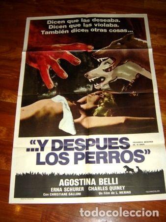 Kino: afiche y despues los perros ivanna blood castle movie poster
