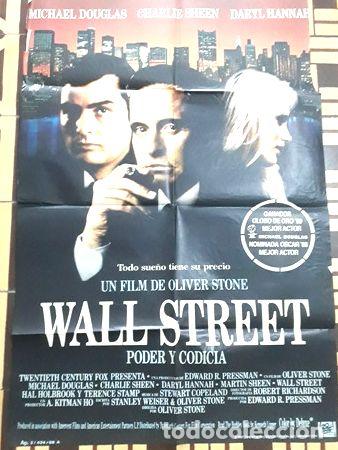 Kino: wall street poder y codicia afiche mdouglas csheen 649