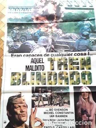 Kino: afiche cine aquel maldito tren blindado inglorious bastards