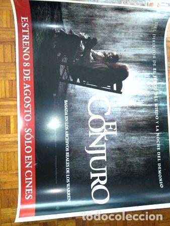 Kino: poster original de cartelera de cines el conjuro