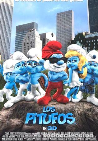 Cine: poster de cine los pitufos - Foto 1