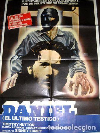 Kino: afiche cine daniel el ultimo testigo sidney lumet silla elec