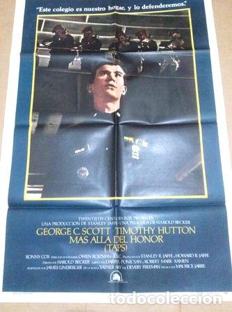 Kino: mas alla del honor afiche taps scott hutton 431