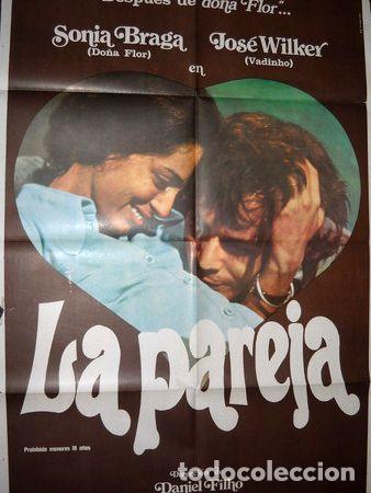 Kino: afiche cine la pareja sonia braga daniel filho jose wilker