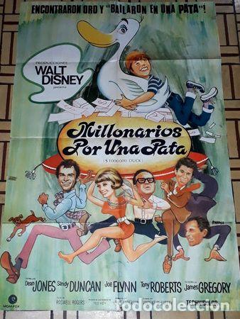 Kino: millonarios por una pata afiche walt disney djones duncan24