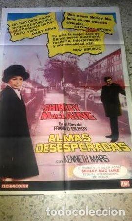 Kino: shirley mac laine afiche almas desesperadas