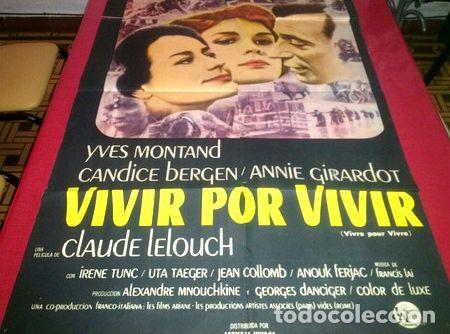Kino: vivir por vivir afiche de cine 215