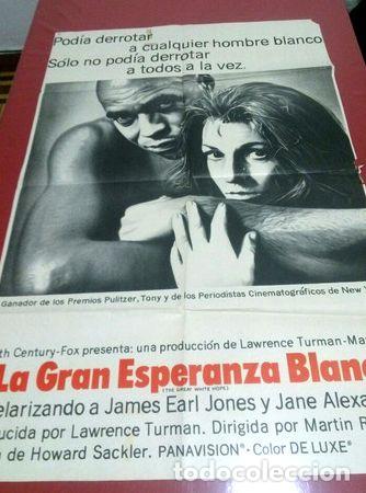 Cinema: afiche de cine la gran esperanza blanca 630