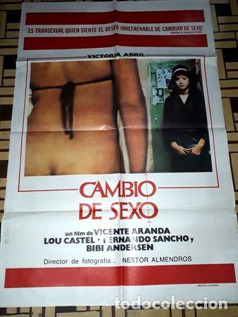 Cinema: cambio de sexo afiche vabril varanda lcastel 568