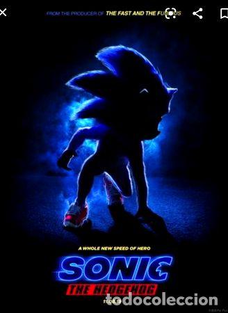 Cinema: poster sonic la pelicula 1 metro