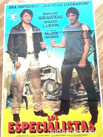 Kino: afiche cine los especialistas bernard giraudeau accion franc