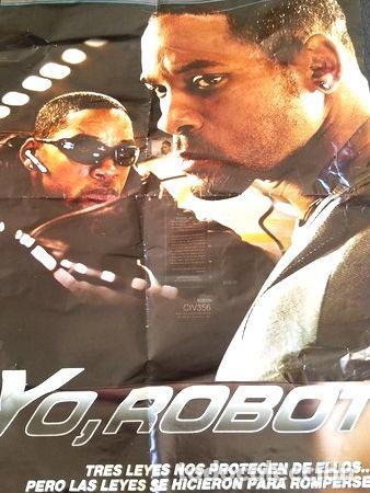 Kino: afiche de pelicula yo robot