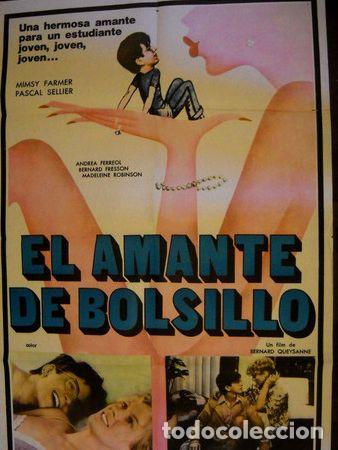 Kino: afiche cine el amante de bolsillo mimsy farmer pascal sellie