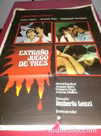 Kino: extrano juego de tres afiche de cine original 269