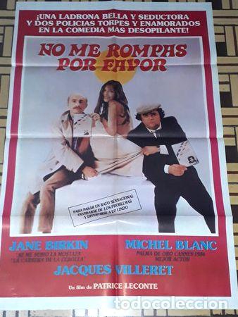 Kino: no me rompas por favor afiche jbirkin mblanc villeret 997