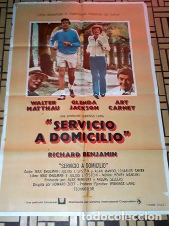 Kino: servicio a domicilio afiche glenda jackson art carney 165