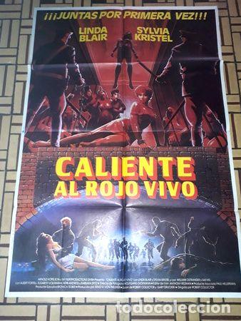 Kino: caliente al rojo vivo afiche linda blair sylvia kristel 1039