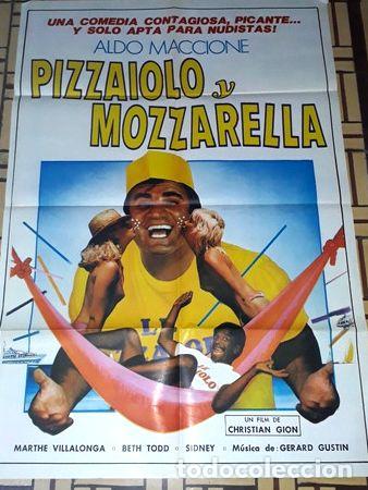 Kino: pizzaiolo y mozzarella afiche aldo maccione 973