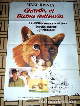 Kino: charlie el puma solitario afiche wdisney 1029