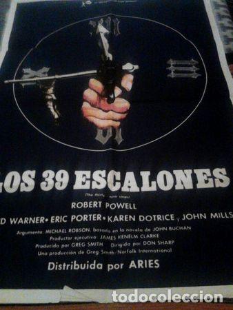 Cine: afiche los 39 escalones - Foto 1