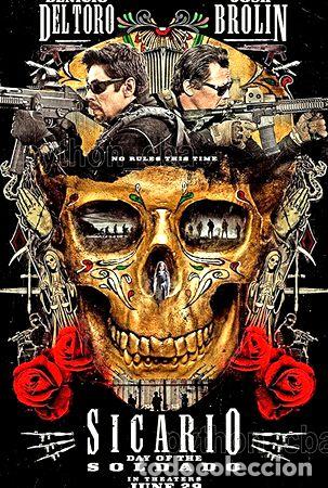 Kino: posters sicario sicario 2 2015 2018 42x30 7 mod