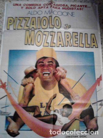 Cine: afiche pizzaiolo y mozzarella - Foto 1