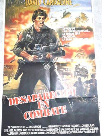 Kino: desaparecido en combate afiche david carradine 1090