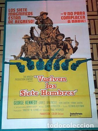 Kino: vuelven los siete hombres afiche george kennedy 187