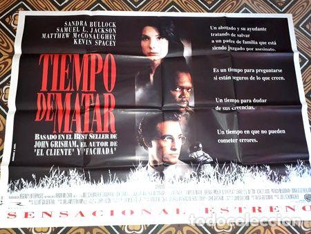 Kino: tiempo de matar afiche doble sbullock sjackson kspace 565