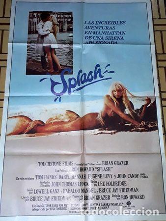 Cinema: splash afiche brian frazier tom hanks daryl hannah elevy100
