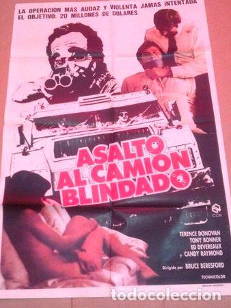 Cinema: asalto al camion blindado afiche terence donovan 495