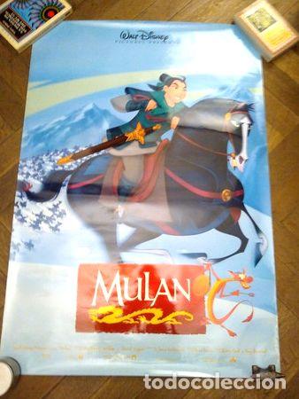Kino: afiche cine poster mulan disney rominetti