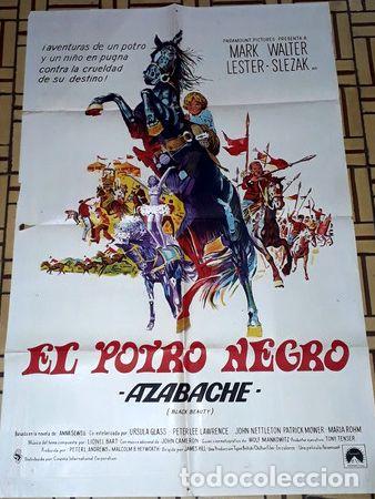 Kino: el potro negro azabache afiche mark walter lester slezak 194