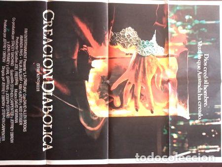 Cinema: poster creacion diabolica 166