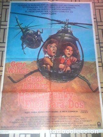 Cinema: hanky panky fuga para dos afiche gene wilder gradner 23296