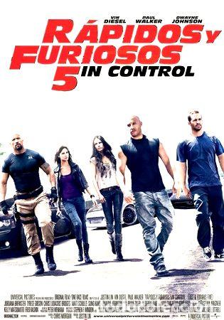 Cinema: poster rapidos y furiosos 5in control motivo 2