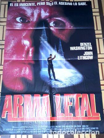 Kino: arma letal afiche densel whasington j lithgow 881