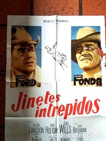 Kino: jinetes intrepidos henry fonda y glenn ford afiche