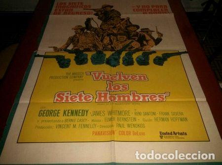 Kino: vuelven los siete hombres afiche de cine 208