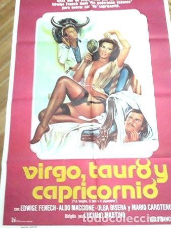Kino: afiche cine virgo tauro y capricornio edwige fenech erotico