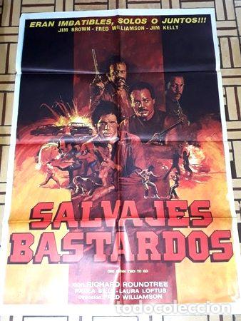 Kino: salvajes bastardos afiche richard roundtree 23257