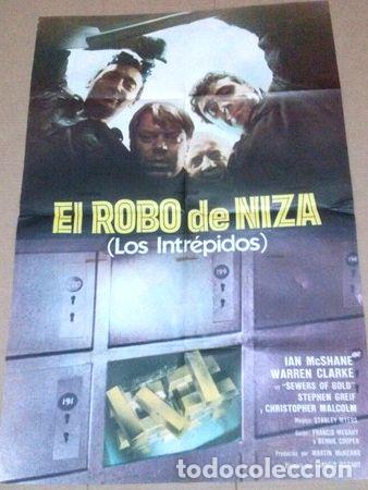Kino: el robo de niza los intrepidos afiche de cine w clarke 542