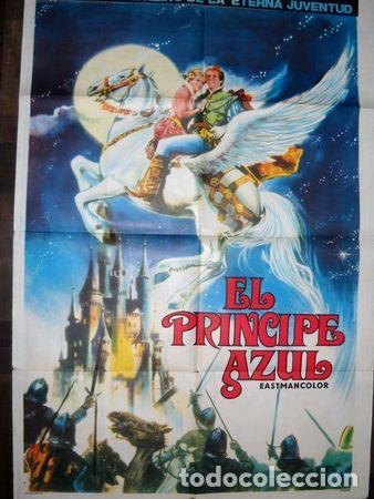 Kino: afiche de cine el principe azul en busca del reino de la ete